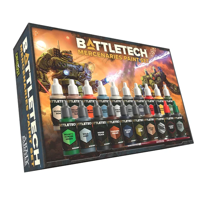 Battletech Mercenaries: Paint Set 3