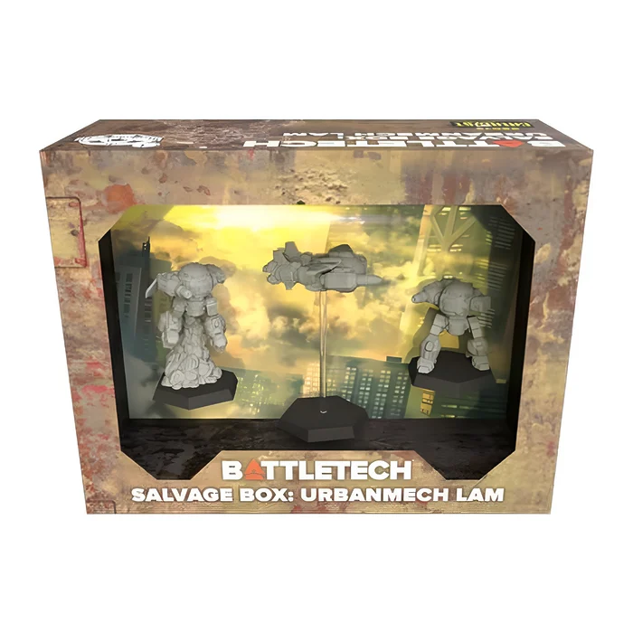 Battletech Salvage Box: UrbanMech LAM 3