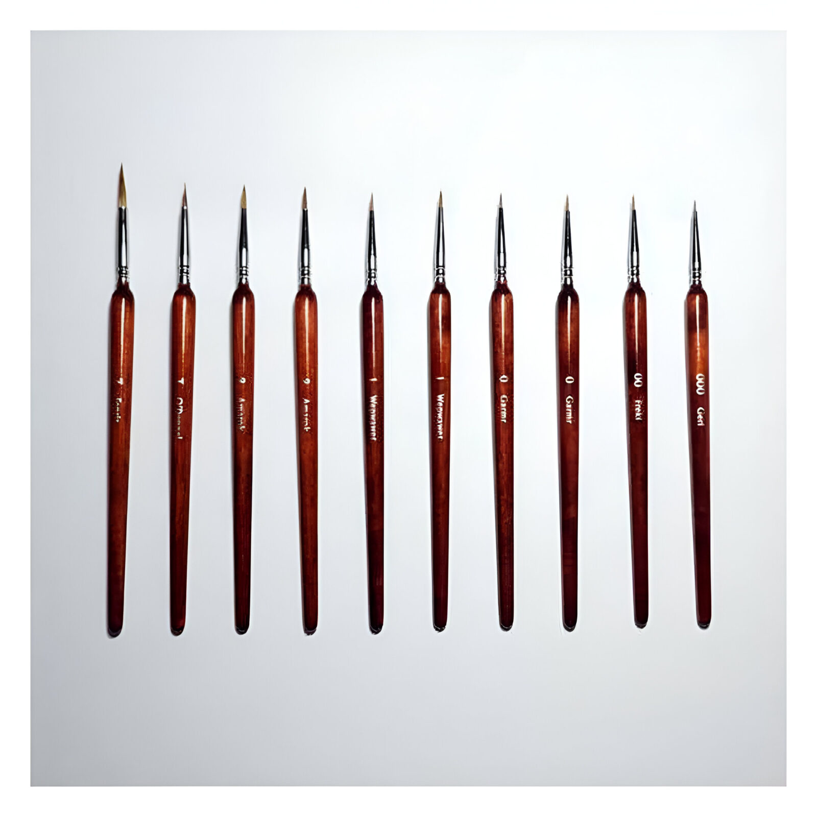 Wolf Bristle Brush Set 3