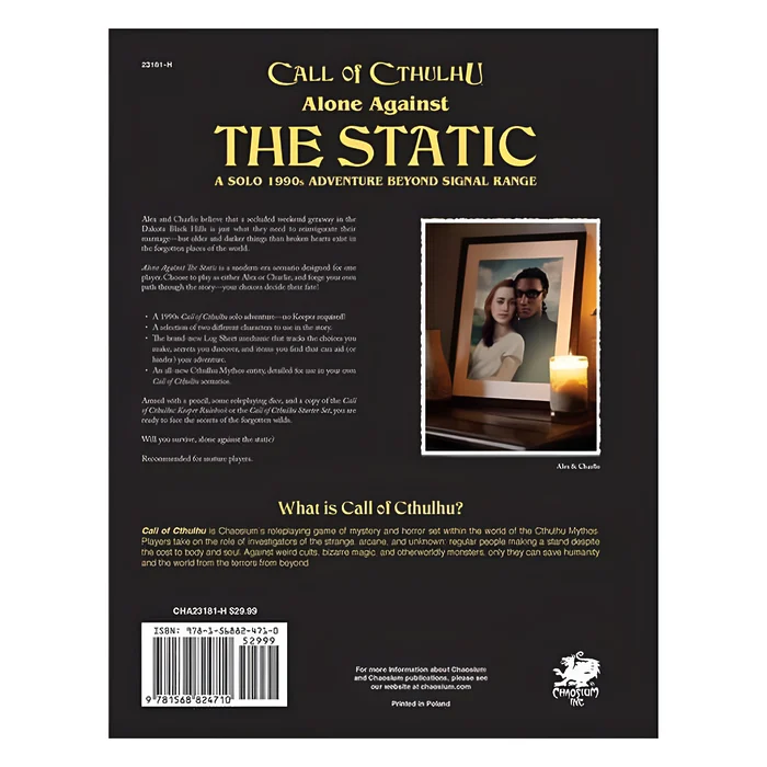 Call of Cthulhu: Alone Against The Static 4