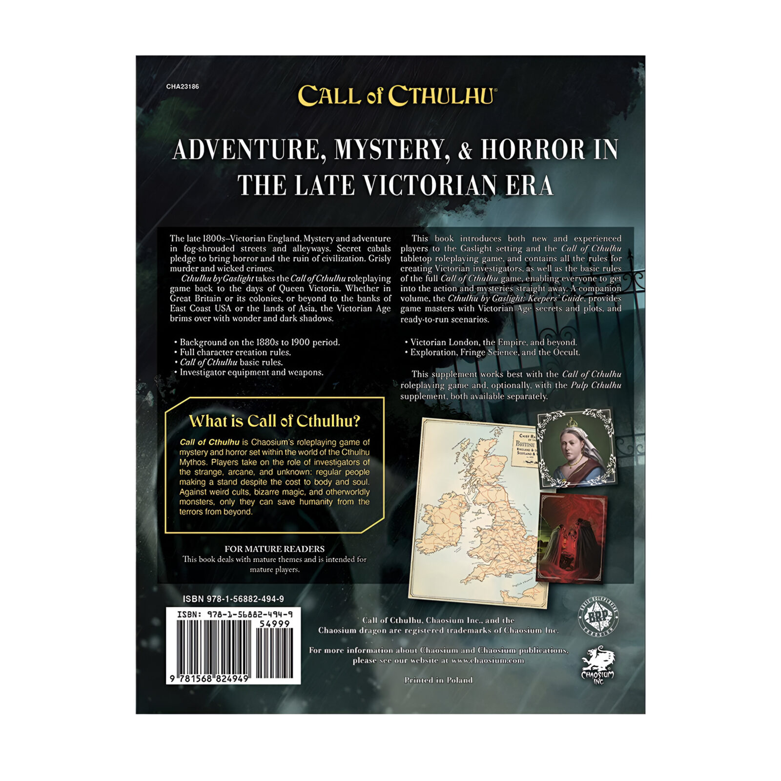 Cthulhu by Gaslight: Investigator’s Guide 3