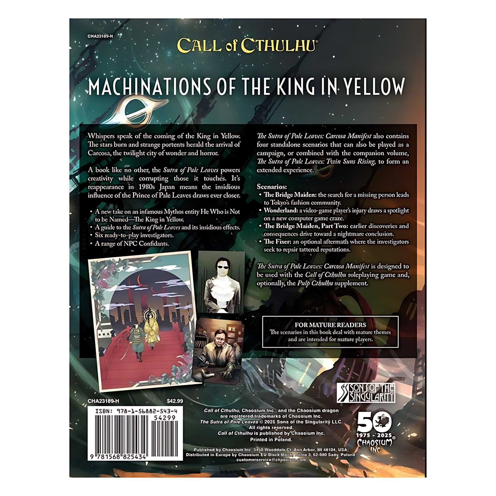 Call Of Cthulhu: The Sutra Of Pale Leaves Volume 2 – Carcosa Manifest 3 Call Of Cthulhu: The Sutra Of Pale Leaves Volume 2 – Carcosa Manifest 3