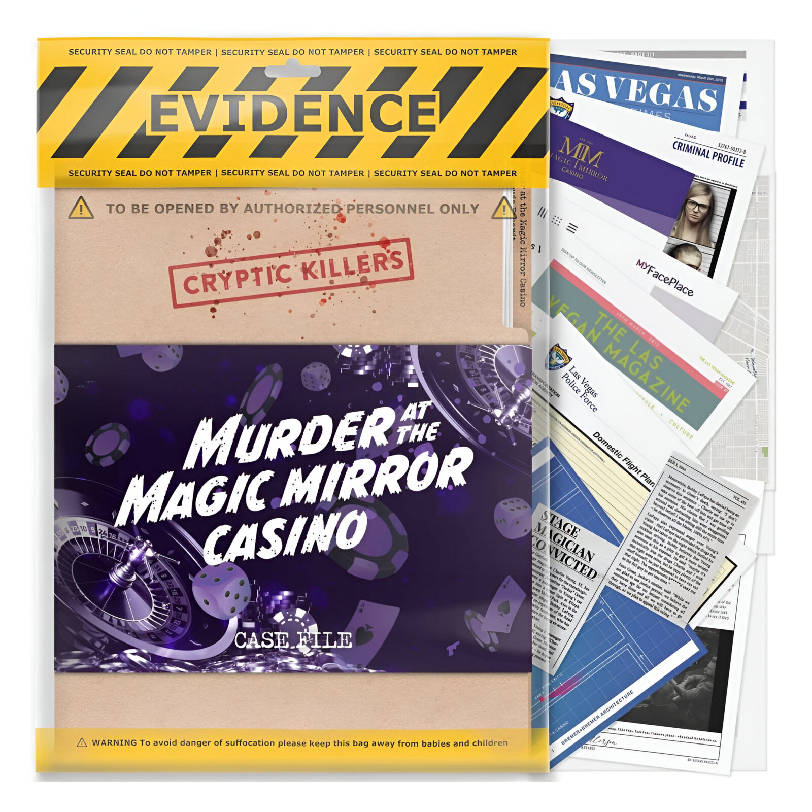 Cryptic Killers – Murder at the Magic Mirror Casino