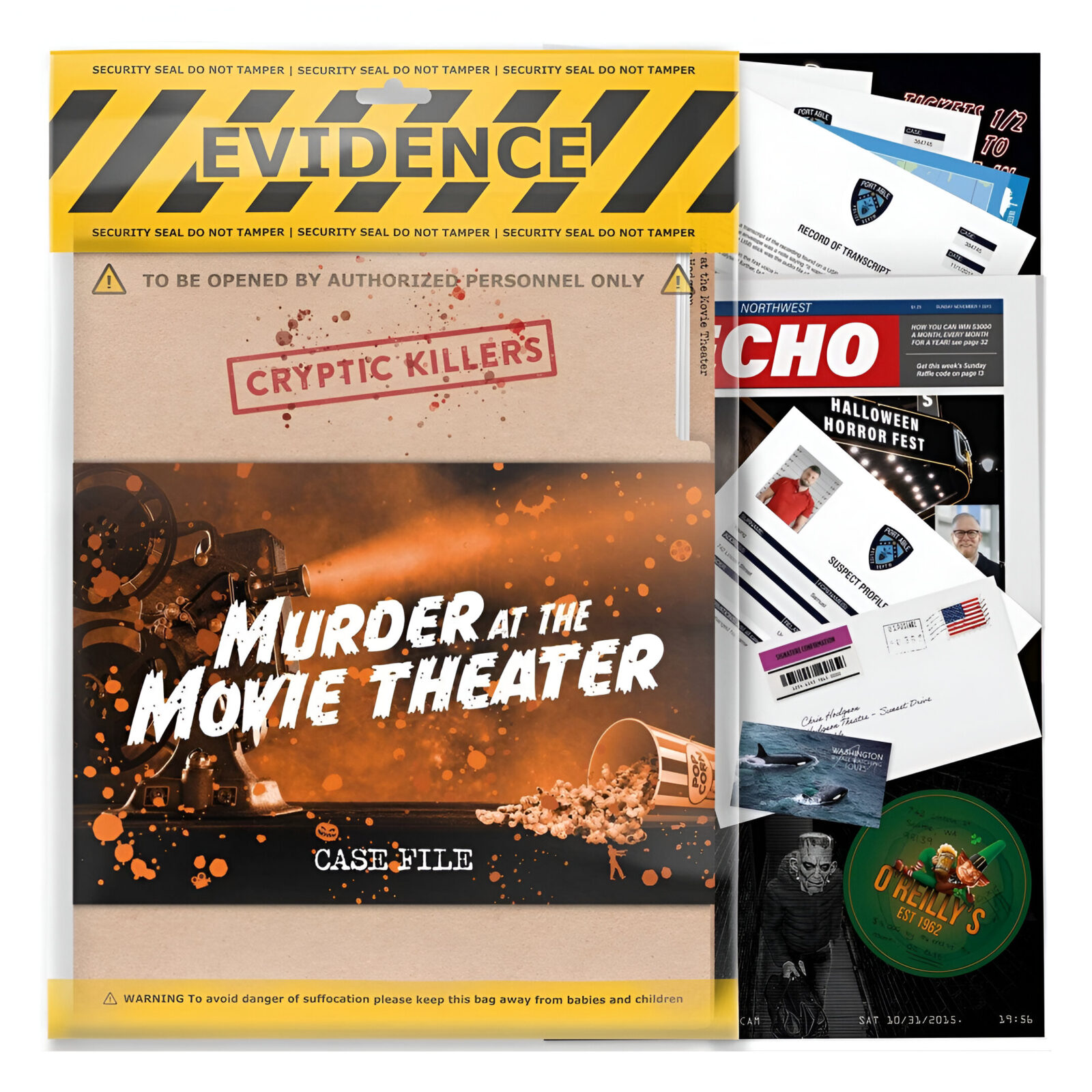 Cryptic Killers – Murder at the Movie Theater