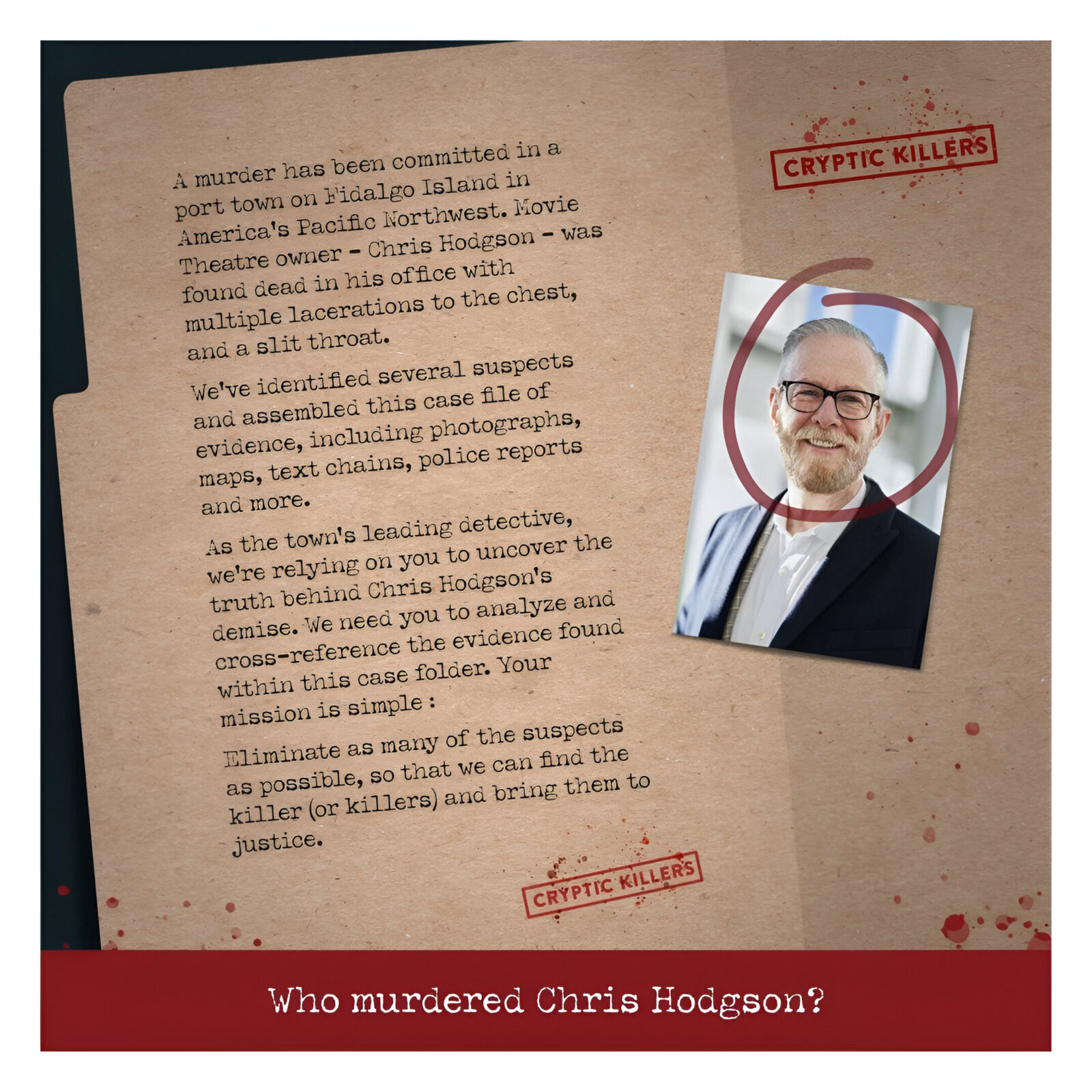 Cryptic Killers – Murder at the Movie Theater 3