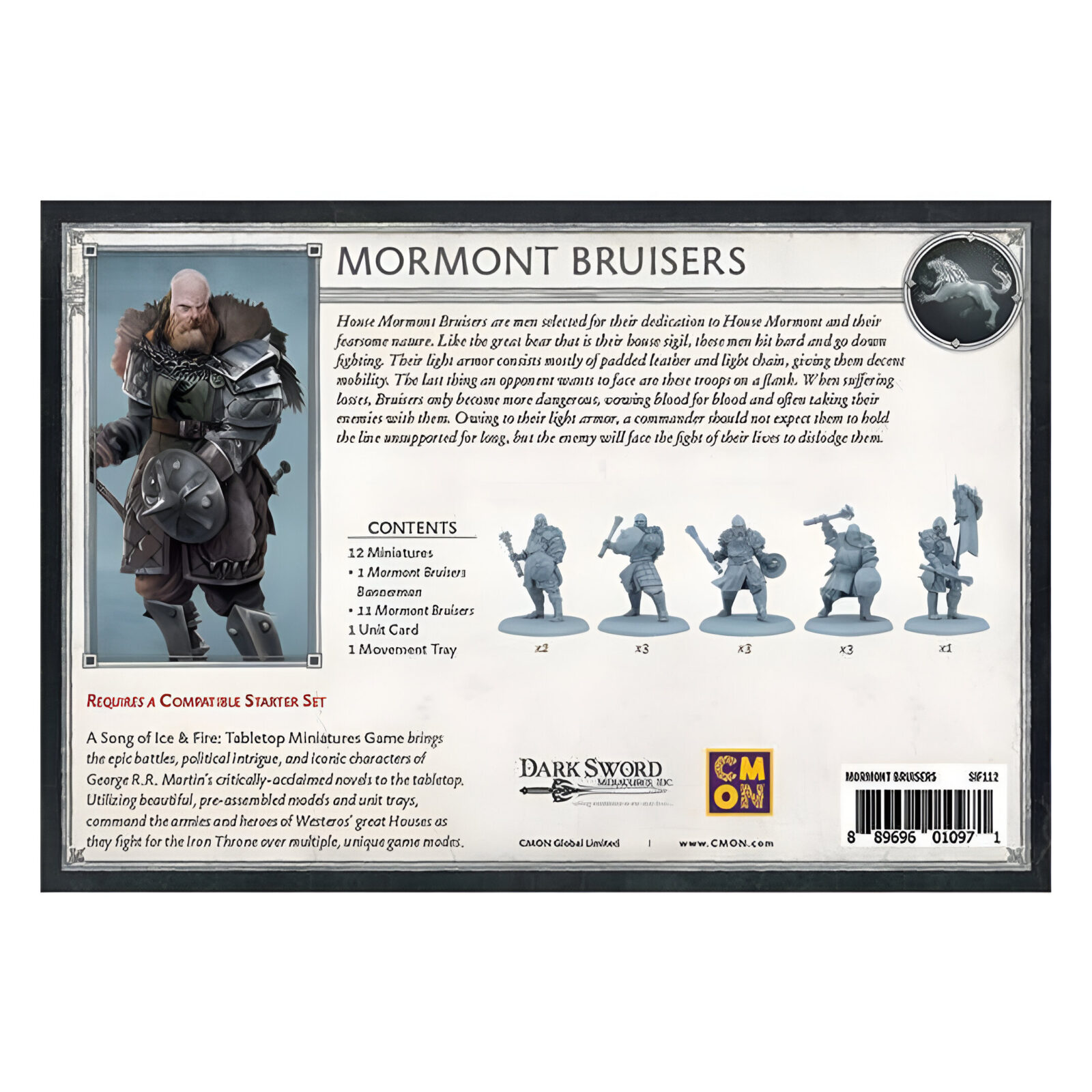 A Song of Ice & Fire: Tabletop Miniatures Game – Mormont Bruisers