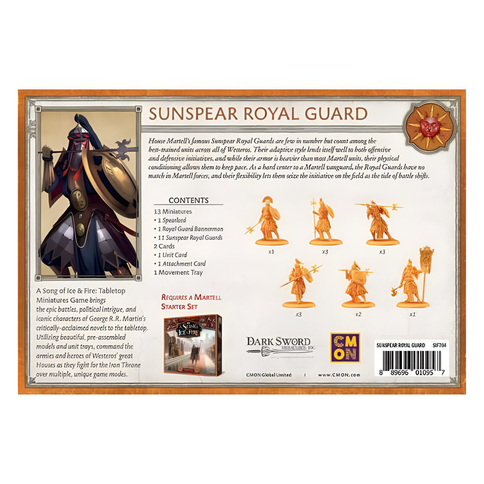 A Song Of Ice & Fire Miniatures Game: Sunspear Royal Guard 3
