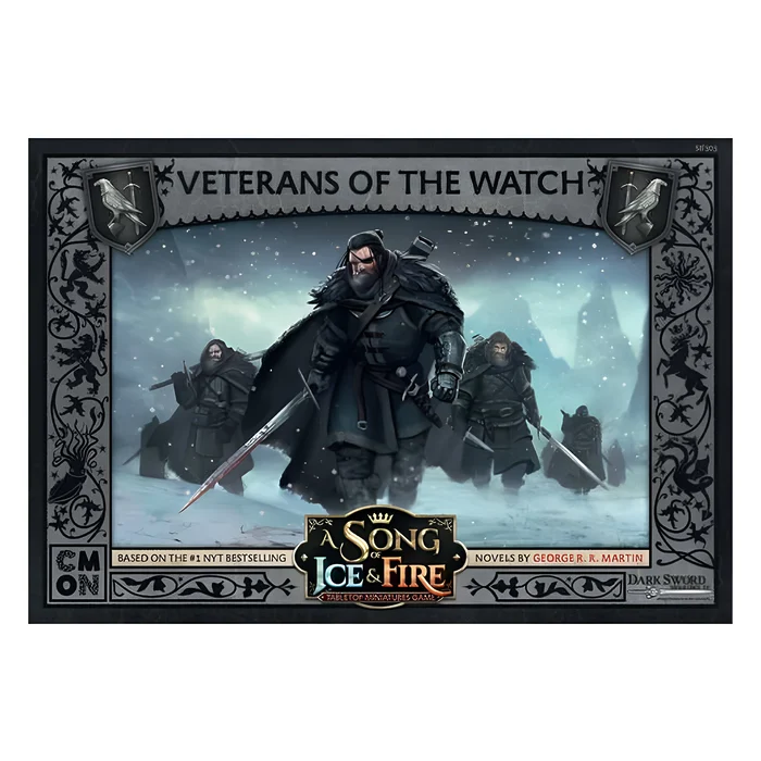 A Song of Ice & Fire: Tabletop Miniatures Game – Night’s Watch Veterans of the Watch 3