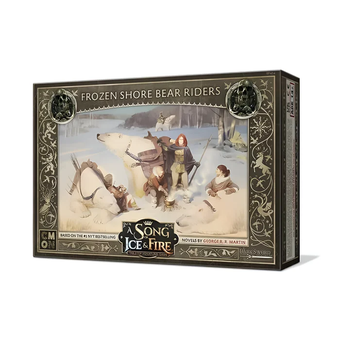 A Song of Ice & Fire: Tabletop Miniatures Game – Free Folk Frozen Shore Bear Riders 3