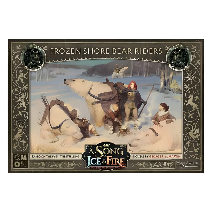 A Song of Ice & Fire: Tabletop Miniatures Game – Free Folk Frozen Shore Bear Riders 6