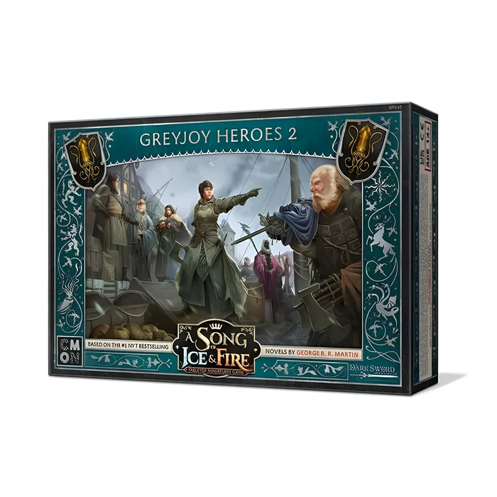 A Song of Ice & Fire: Tabletop Miniatures Game – Greyjoy Heroes #2 3