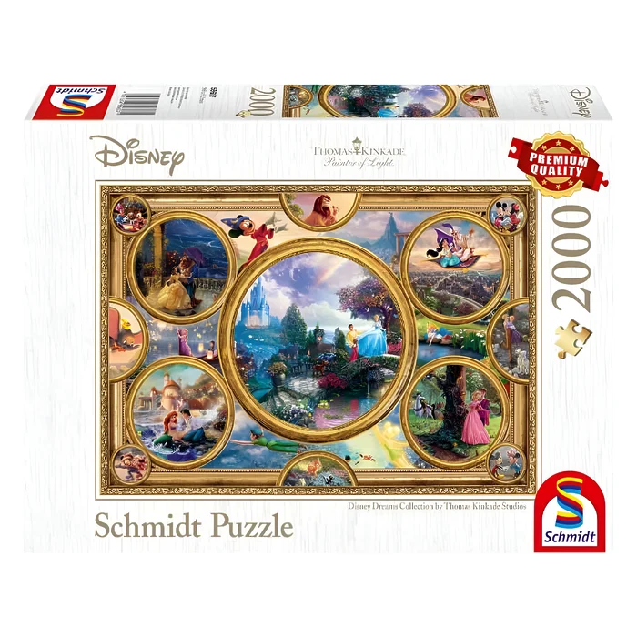 Thomas Kinkade: Disney Dreams Collection (2000pc) 3