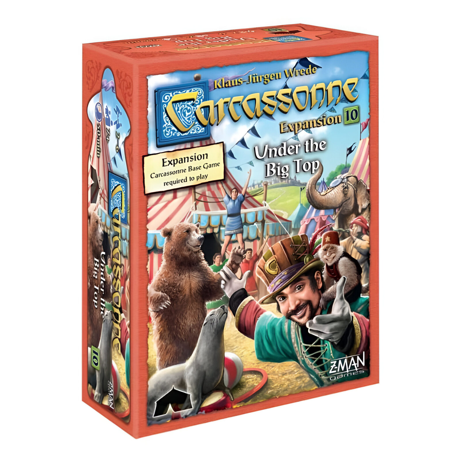 Carcassonne: Under the Big Top (Expansion 10)