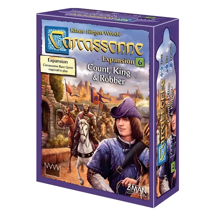 Carcassonne: Count, King and Robber (Expansion 6) 3