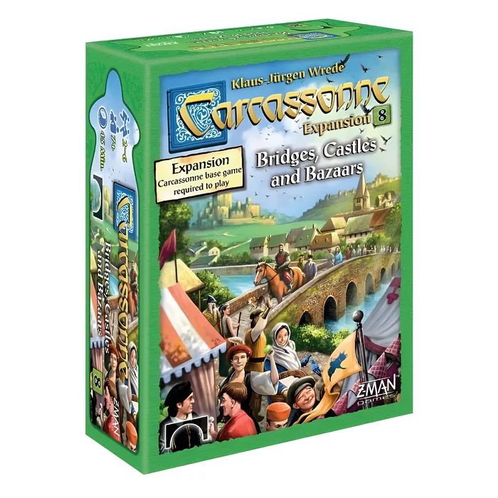 Carcassonne: Bridges, Castles and Bazaars (Expansion 8) 3