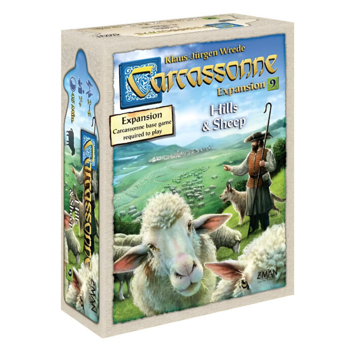 Carcassonne: Hills and Sheep (Expansion 9) 3
