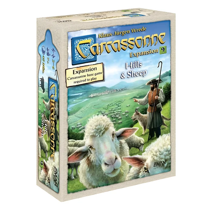Carcassonne: Hills and Sheep (Expansion 9) 3