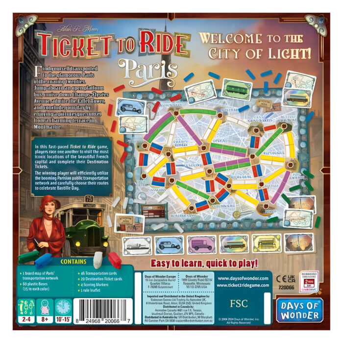 Ticket To Ride: Paris