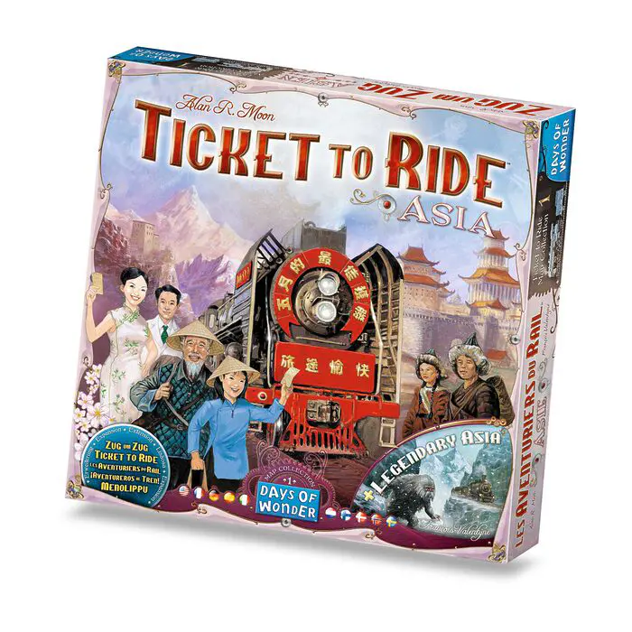Ticket To Ride Map Collection: Volume 1 – Asia & Legendary Asia 3