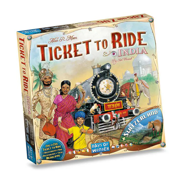 Ticket To Ride Map Collection: Volume 2 – India & Switzerland 3