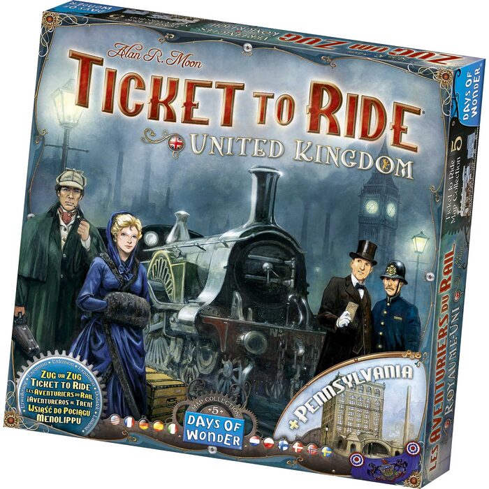 Ticket To Ride: United Kingdom Expansion