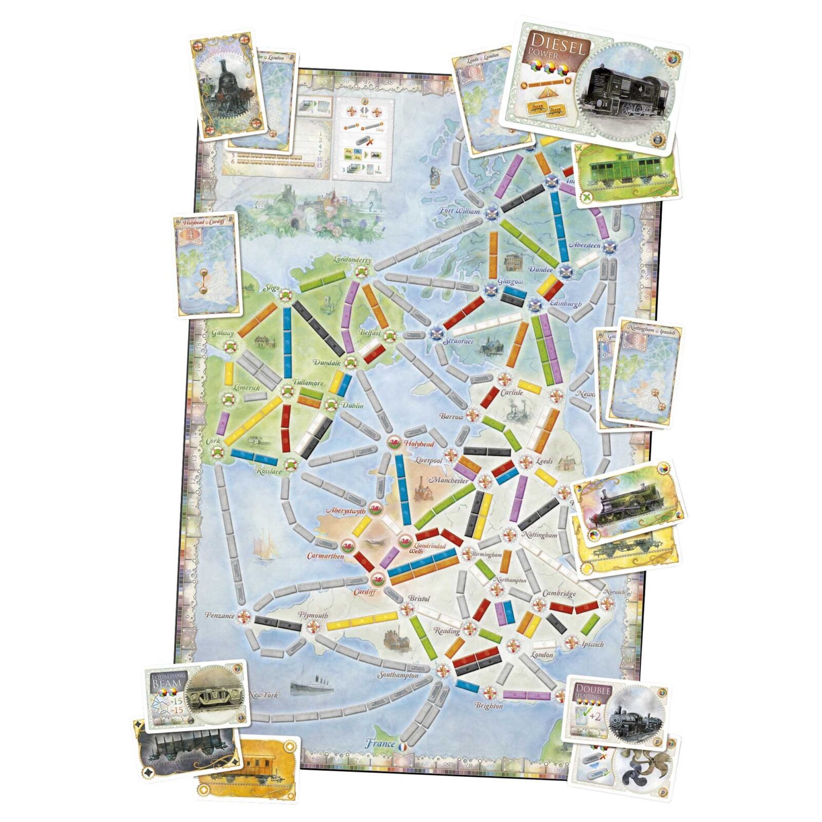 Ticket To Ride: United Kingdom Expansion