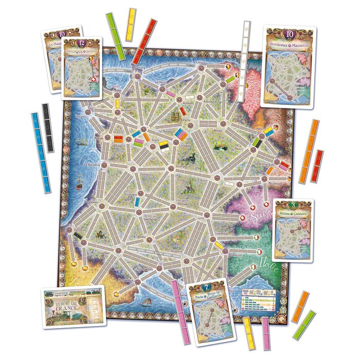 Ticket To Ride France & Old West: Map Collection