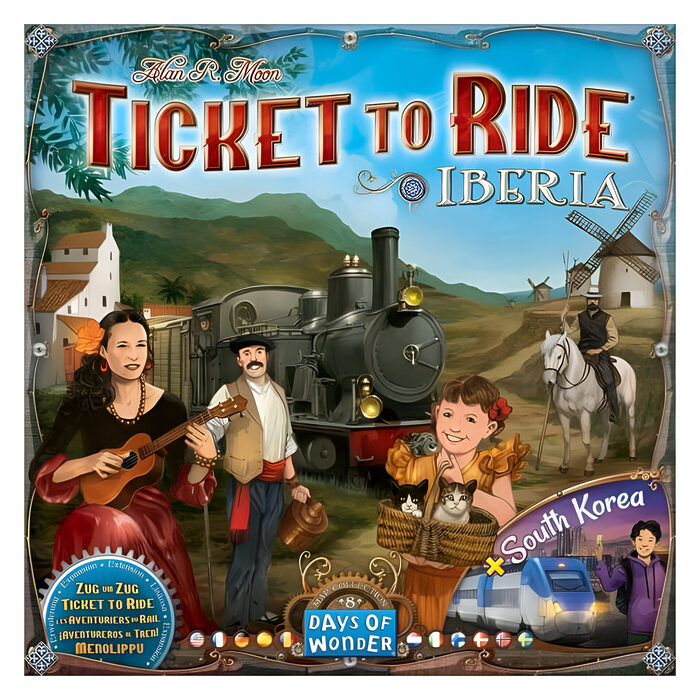 Ticket To Ride Map Collection 8: Iberia & South Korea