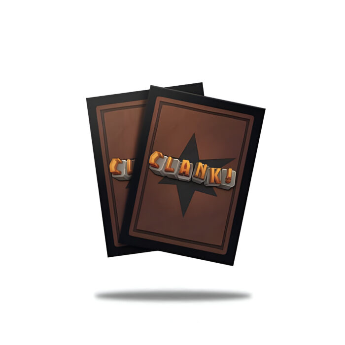 Clank! Logo: Clank! Premium Card Sleeves (100)