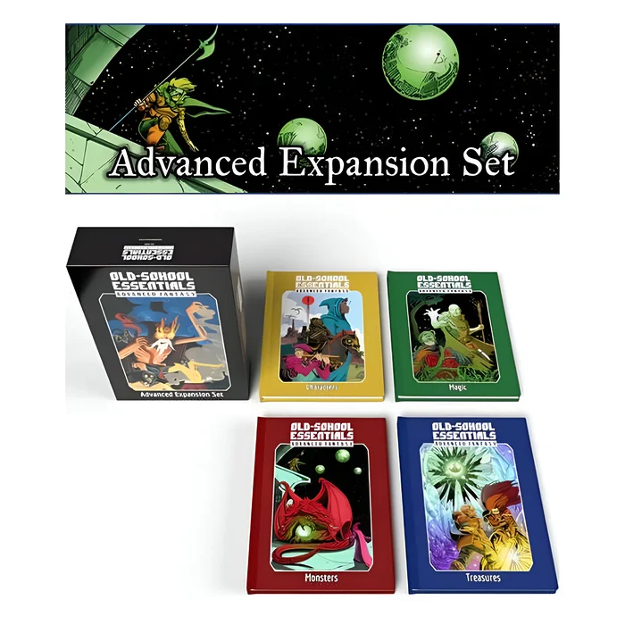 Old-School Essentials: Advanced Expansion Set 4