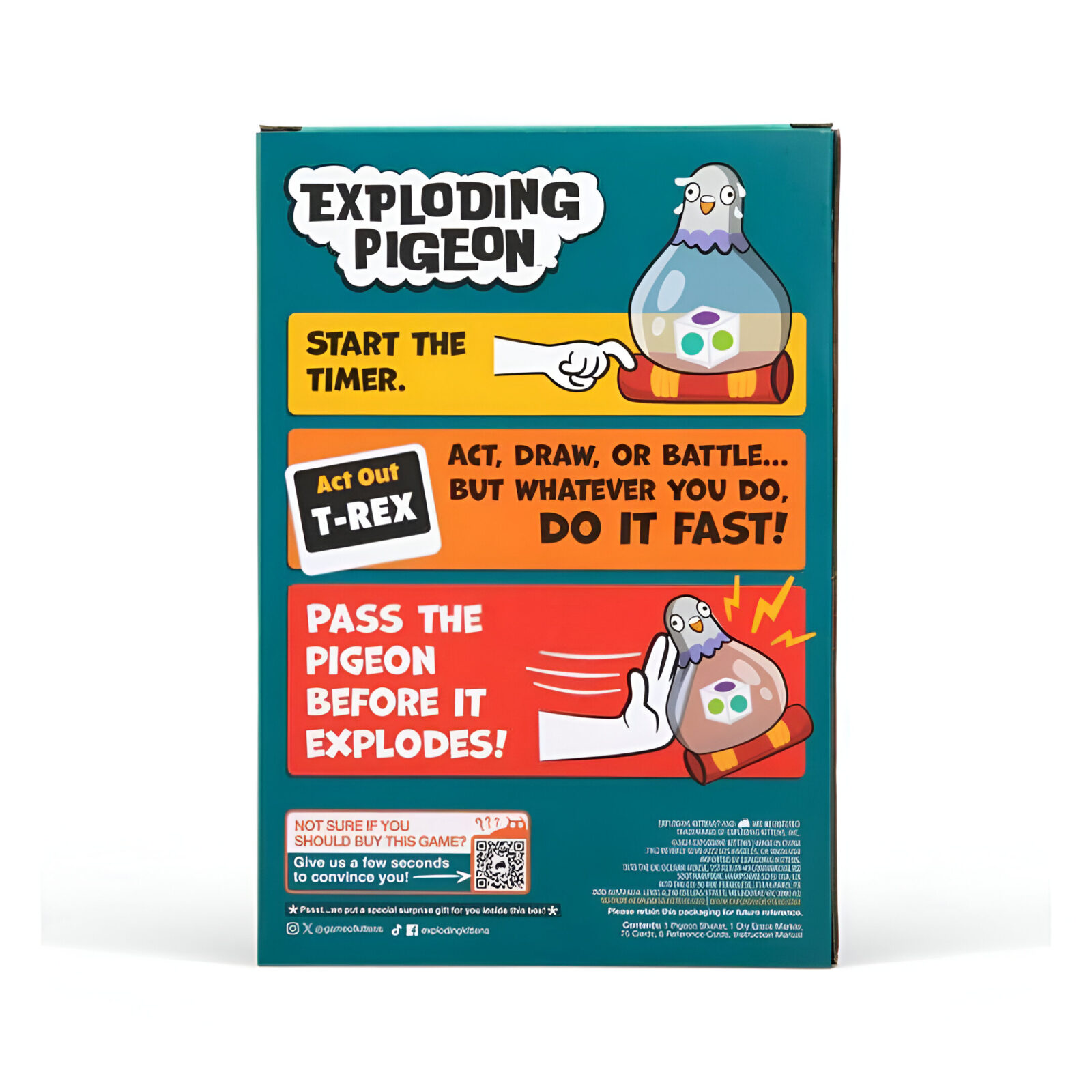 Exploding Pigeon 3