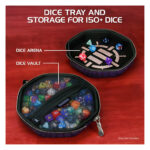 Enhance Tabletop RPGs Dice Tray & Case Collector’s Edition (Purple) 9