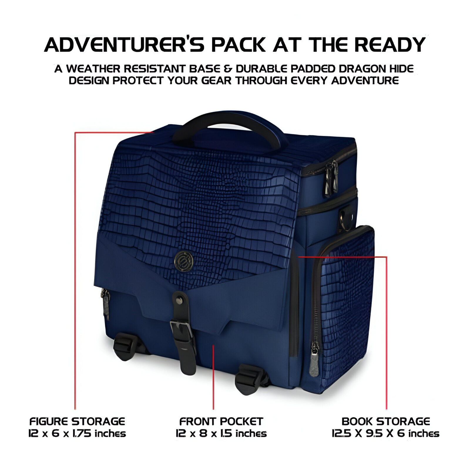 Enhance Tabletop RPGs RPG Adventurer’s Bag Collector’s Edition (Blue) 3