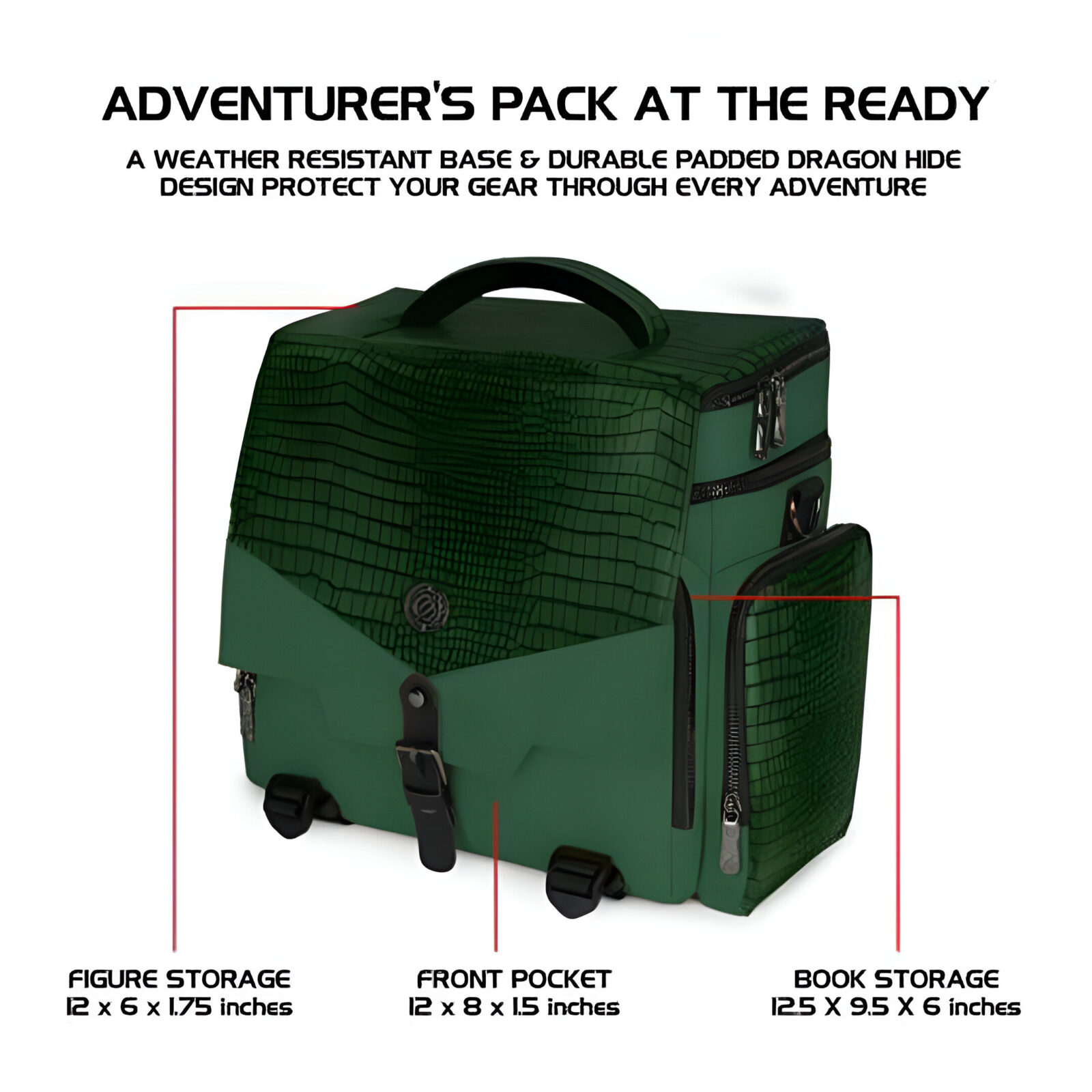 Enhance Tabletop RPGs RPG Adventurer’s Bag Collector’s Edition (Green) 3