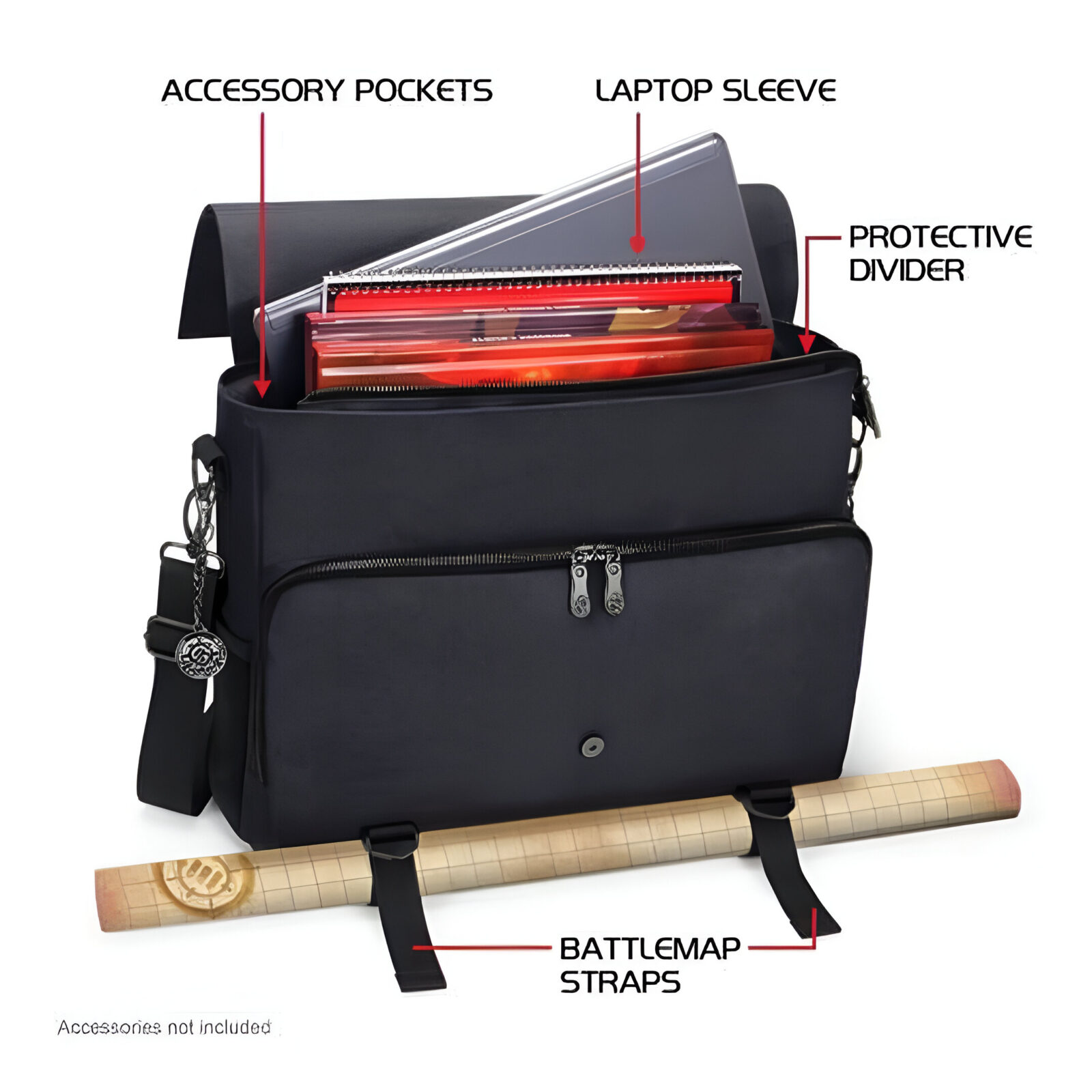 Enhance Tabletop RPGs Player’s Essentials Bag Collector Edition (Black) 3