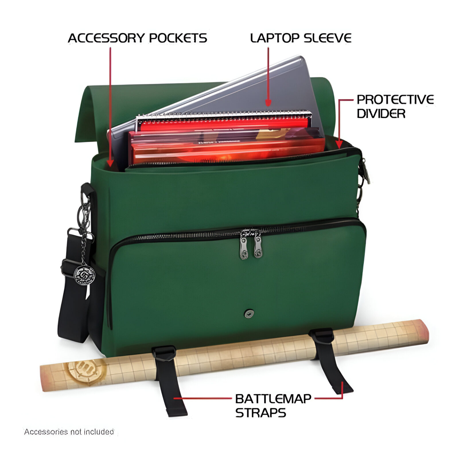 Enhance Tabletop RPGs Player’s Essentials Bag Collector Edition (Green) 3
