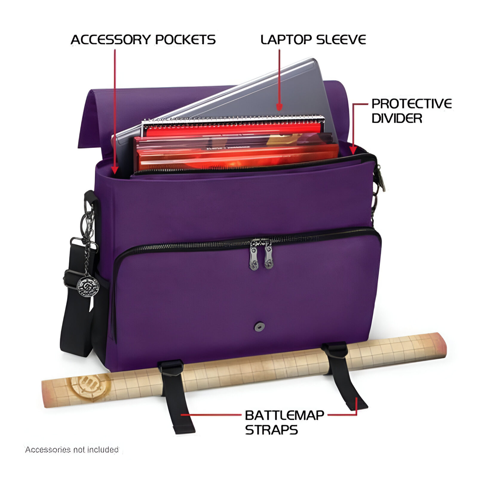 Enhance Tabletop RPGs Player’s Essentials Bag Collector Edition (Purple) 3
