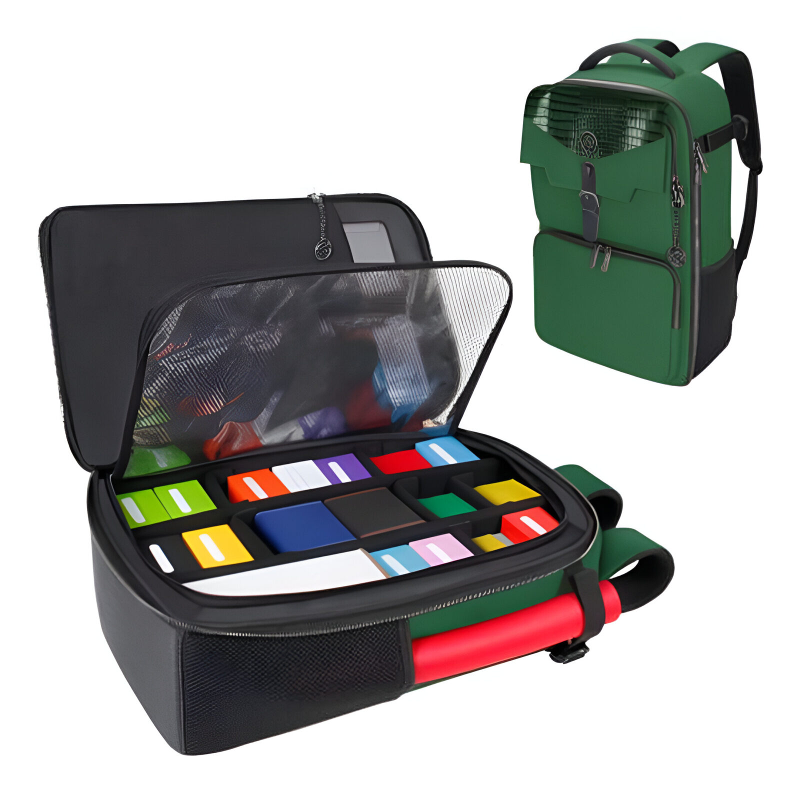 Enhance TCG Trading Card Backpack Collector’s Edition (Green) 15