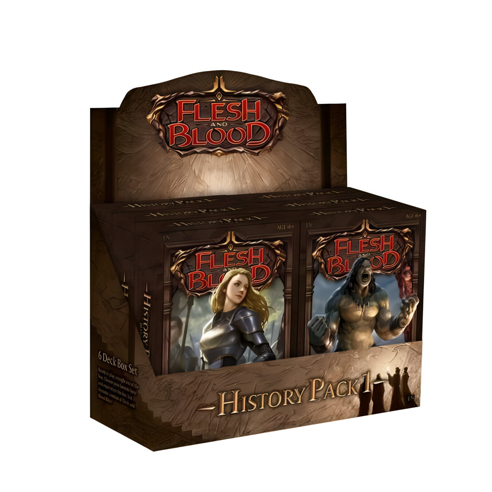 Flesh And Blood TCG: History Pack 1 – Blitz Decks Display (Eligible retailers only) (6 Packs) 15