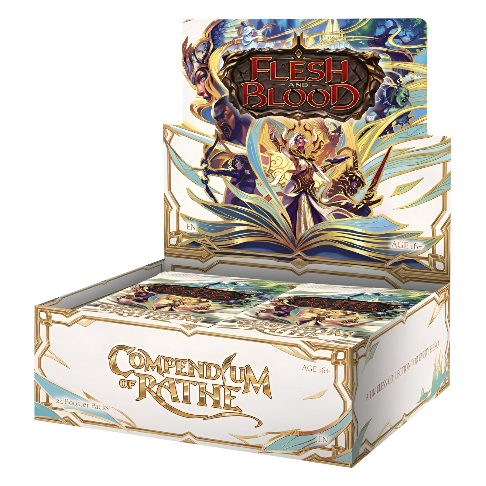 Flesh And Blood TCG: Compendium of Rathe – Booster Pack (Eligible retailers only) (24 Packs)