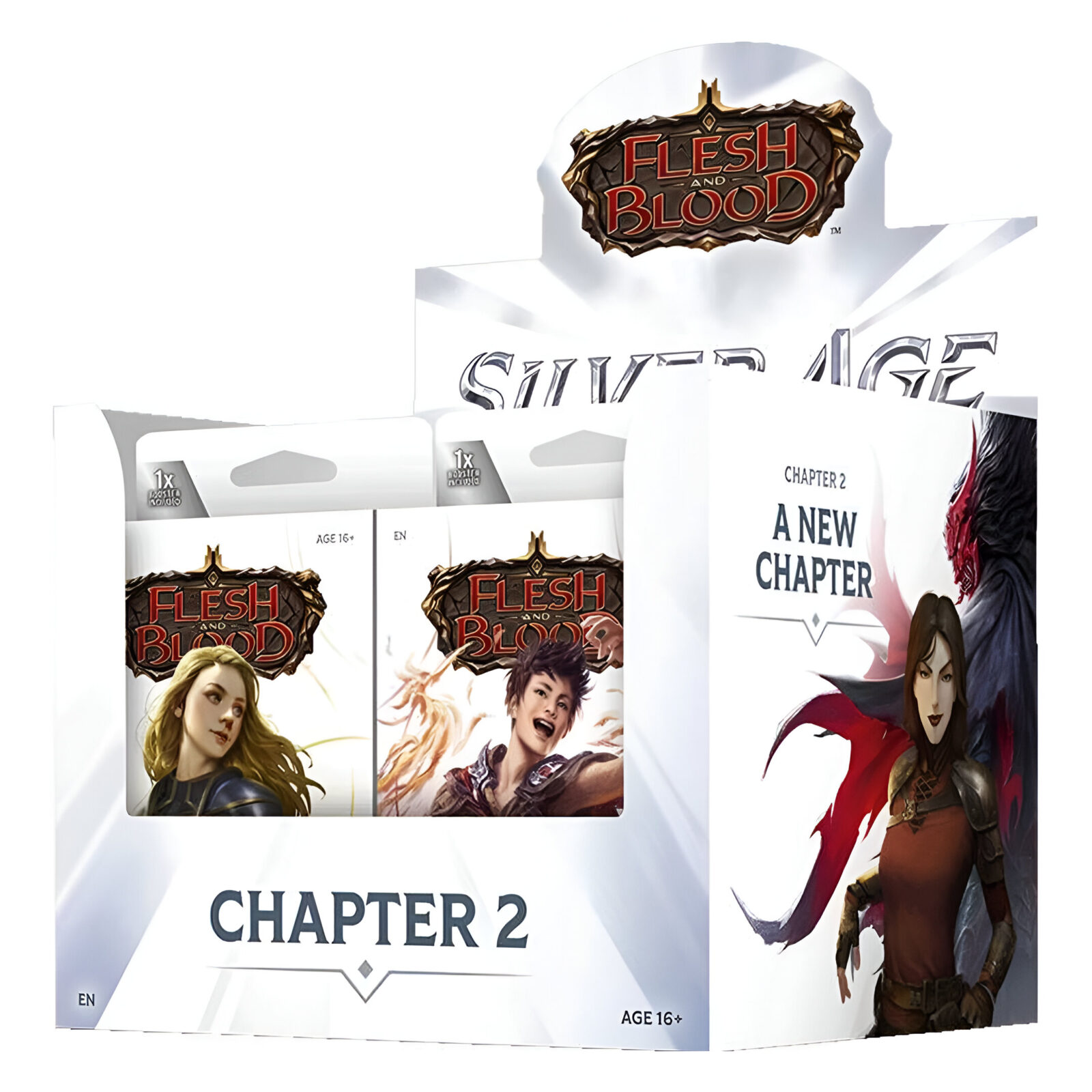 Flesh And Blood TCG: Silver Age: Chapter 2  – Deck Collection (Eligible retailers only) (10 Packs)