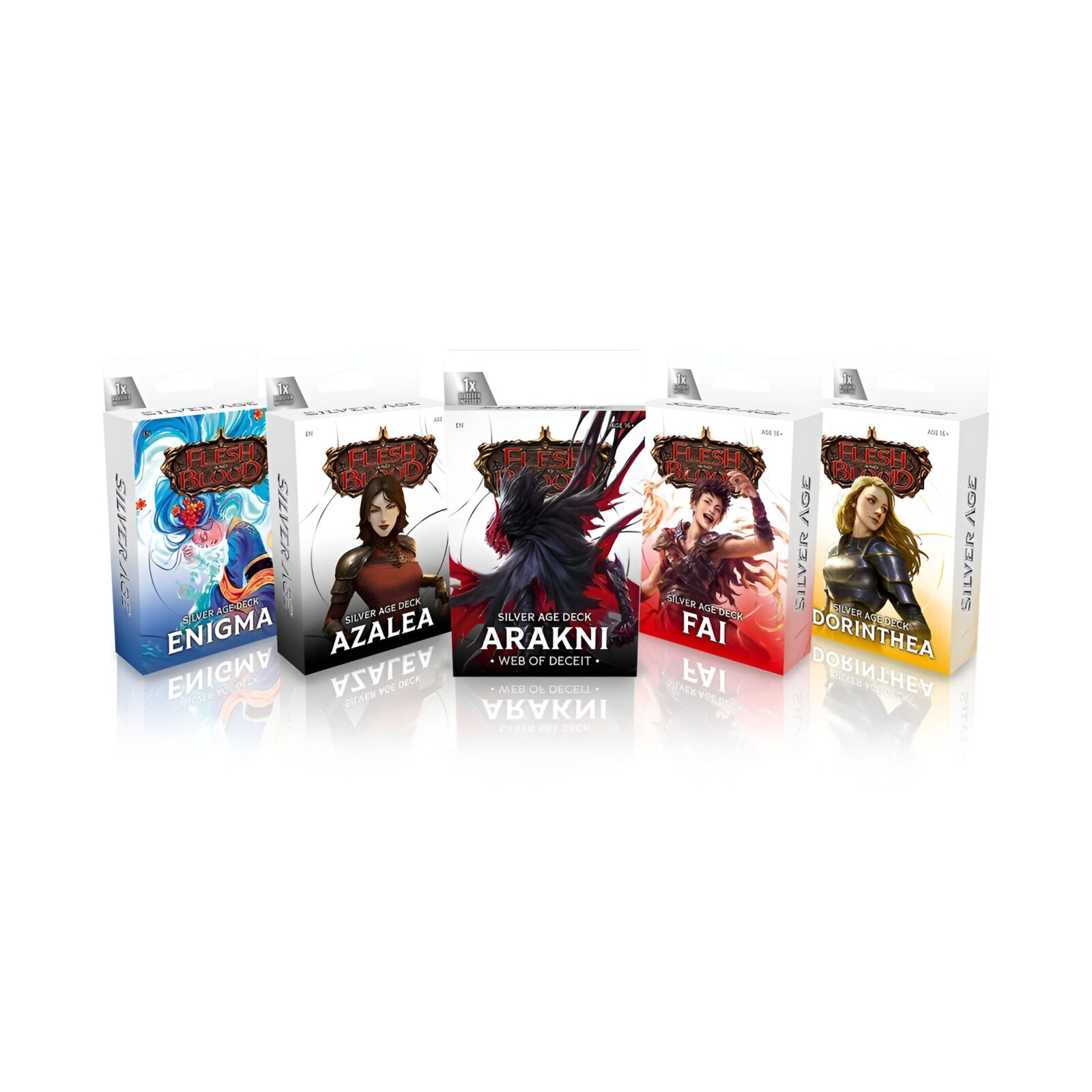 Flesh And Blood TCG: Silver Age: Chapter 2  – Deck Collection (Eligible retailers only) (10 Packs) 3
