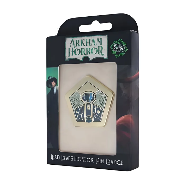 Arkham Horror Limited Edition Lead Investigator Pin Badge 3