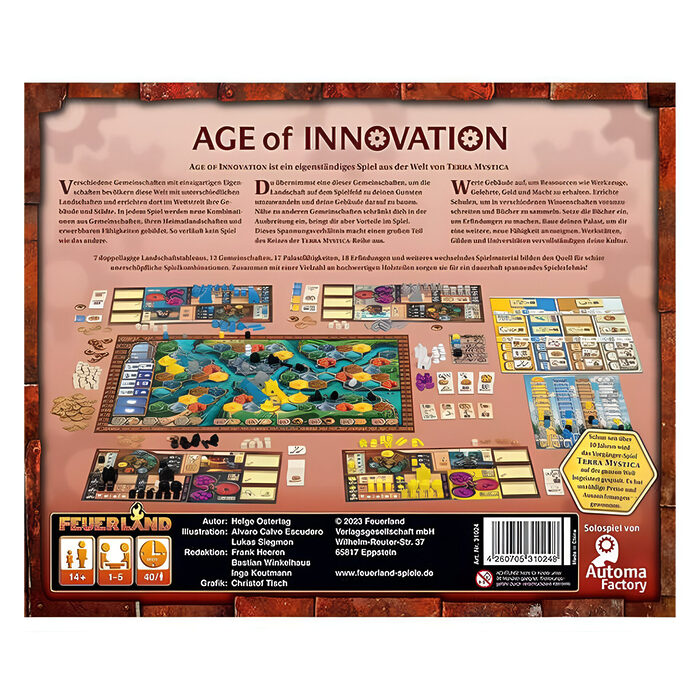 Age of Innovation: A Terra Mystica Game