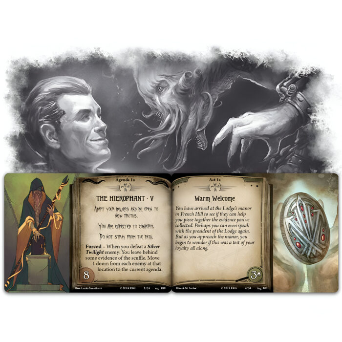 Arkham Horror: The Card Game – For the Greater Good Mythos Pack 4