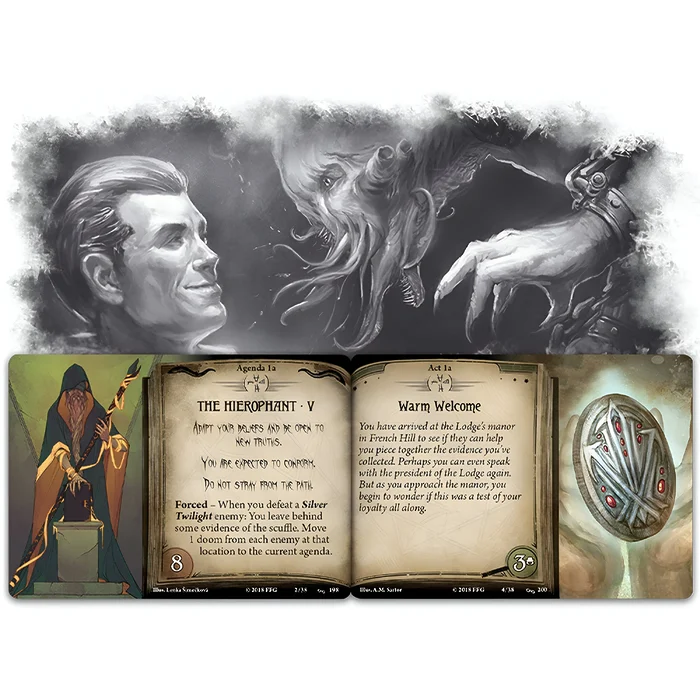Arkham Horror: The Card Game – For the Greater Good Mythos Pack 4