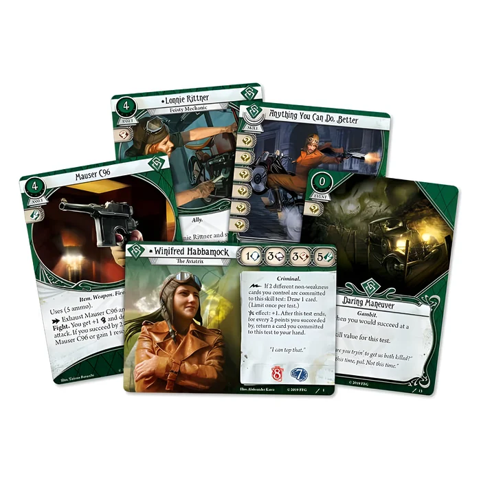 Arkham Horror LCG: Winifred Habbamock Investigator Starter Deck 4