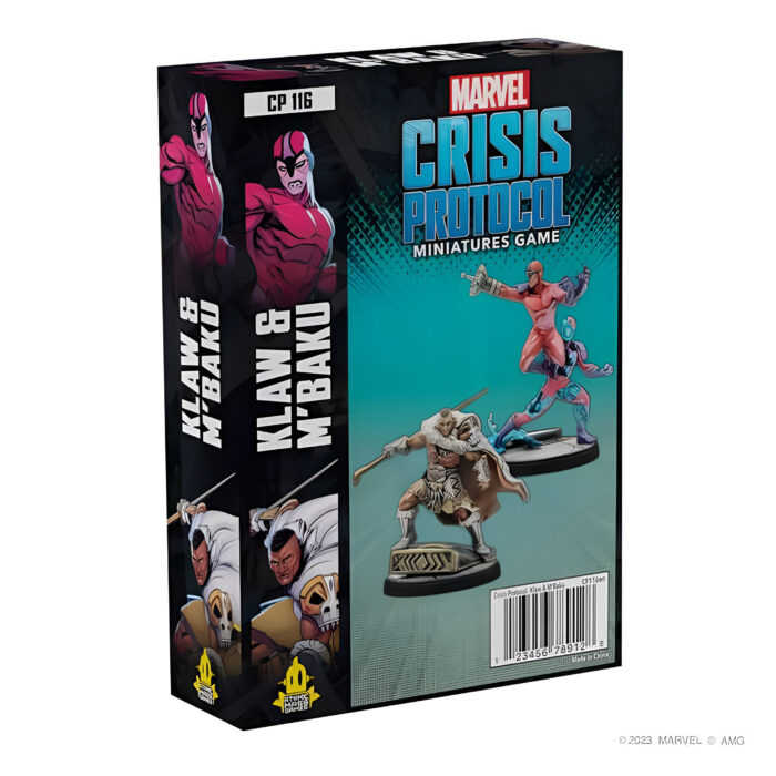 Klaw & M’Baku: Marvel Crisis Protocol Miniatures Game