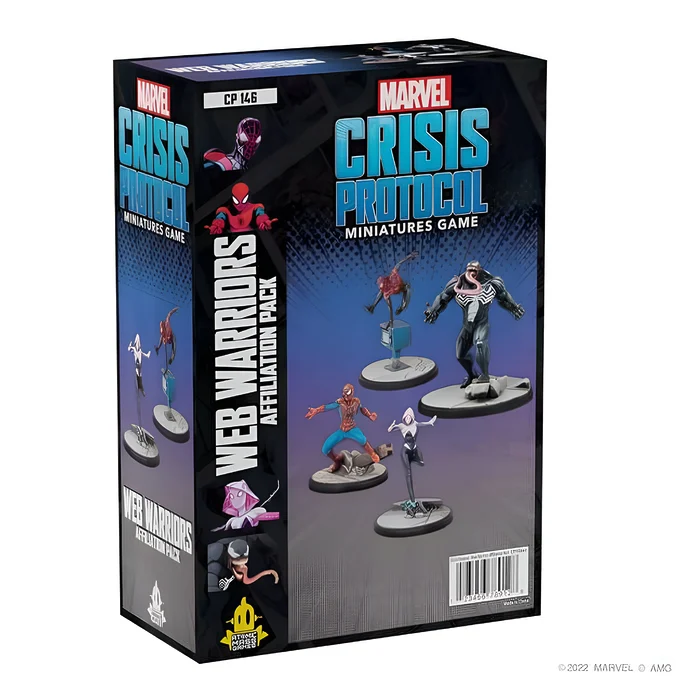 Marvel Crisis Protocol: Web Warriors Affiliation Pack 3