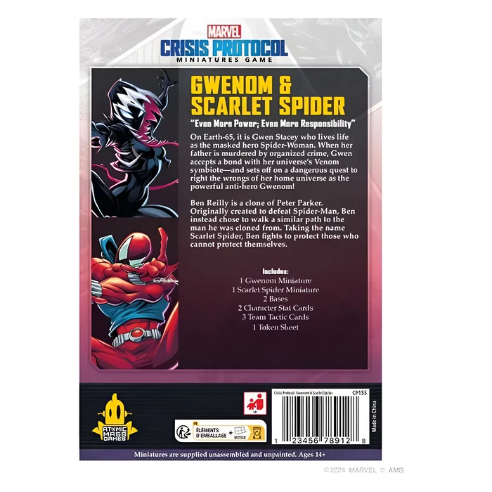 Marvel: Crisis Protocol – Gwenom & Scarlet Spider 4